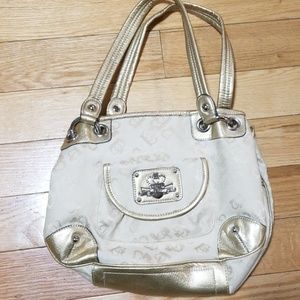 Kathy Van Zeeland Gold Handbag